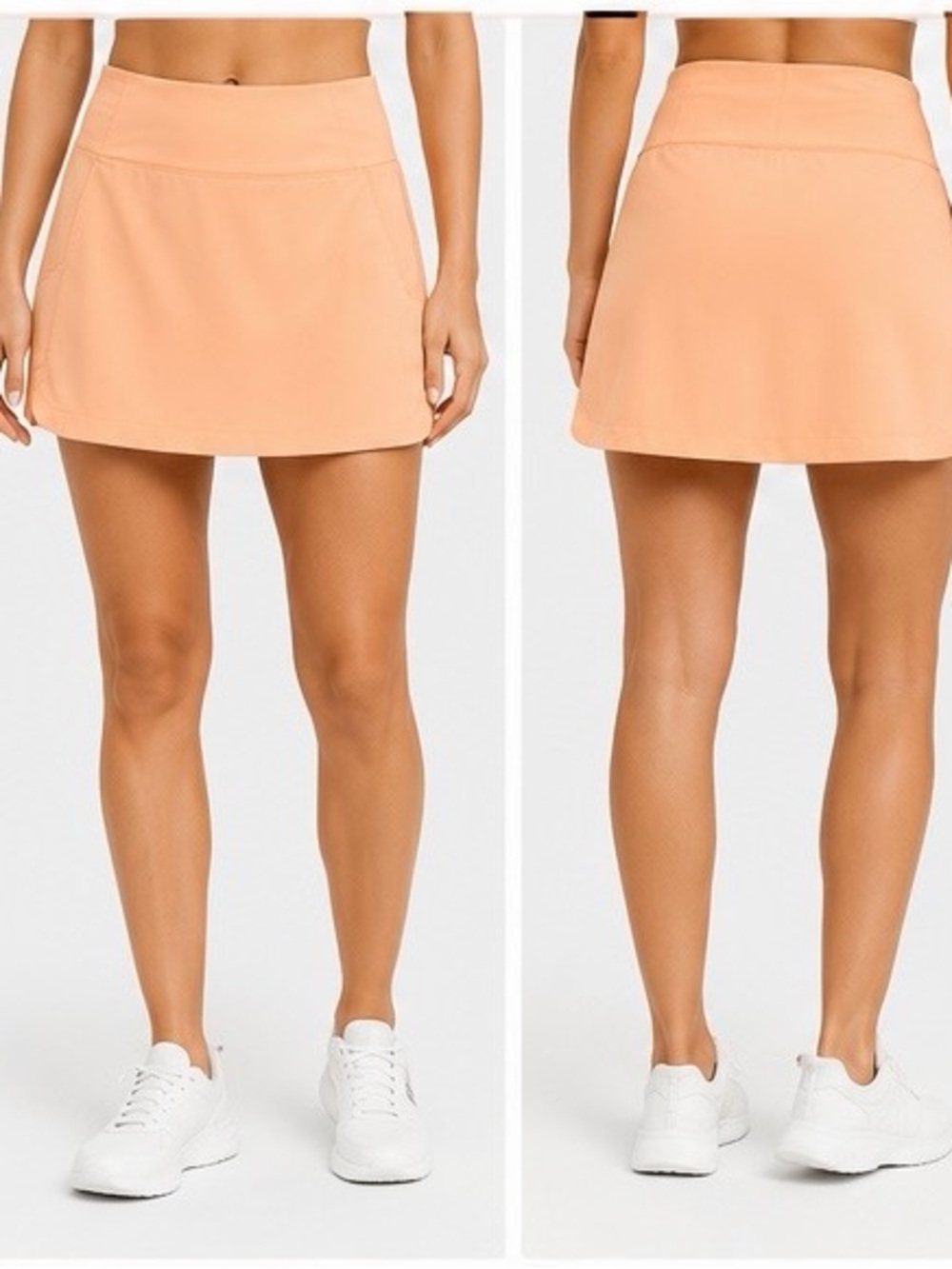 85. NWT Walter Hagen Peach A-Line Athletic Skort
